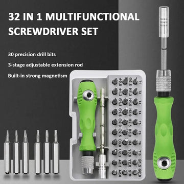 Conjunto de chaves de fenda de precisão ProFix™ 32 em 1