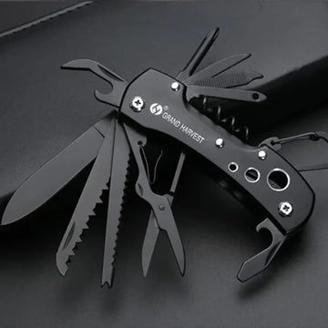 GrandHarvest 11-in-1 Tactical Folding Knife - Trend Vibes