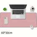 1 Pcs Large Size 600*300mm Office Desk Protector Mat PU Leather Waterproof Mouse Pad Desktop Keyboard Desk Pad Gaming Mousepad - Trend Vibes - 
