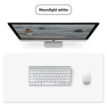 1 Pcs Large Size 600*300mm Office Desk Protector Mat PU Leather Waterproof Mouse Pad Desktop Keyboard Desk Pad Gaming Mousepad - Trend Vibes - 