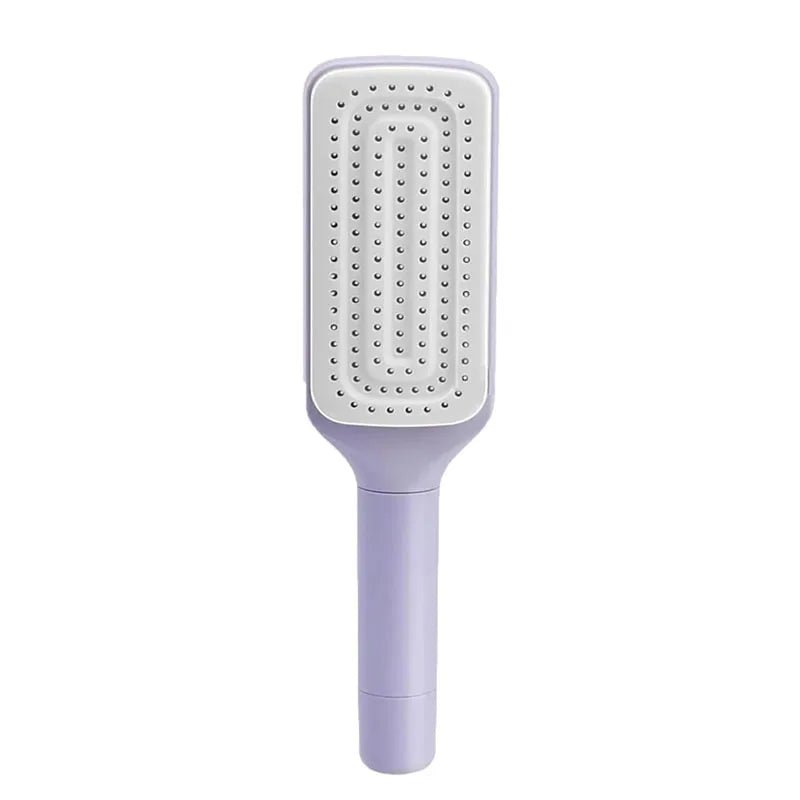 1/2pcs Rotatable Self Cleaning Hair Brush Massage Air Cushion Comb Magic Retractable Self - Cleaning Massage Brush Telescopic Comb - Trend Vibes - 