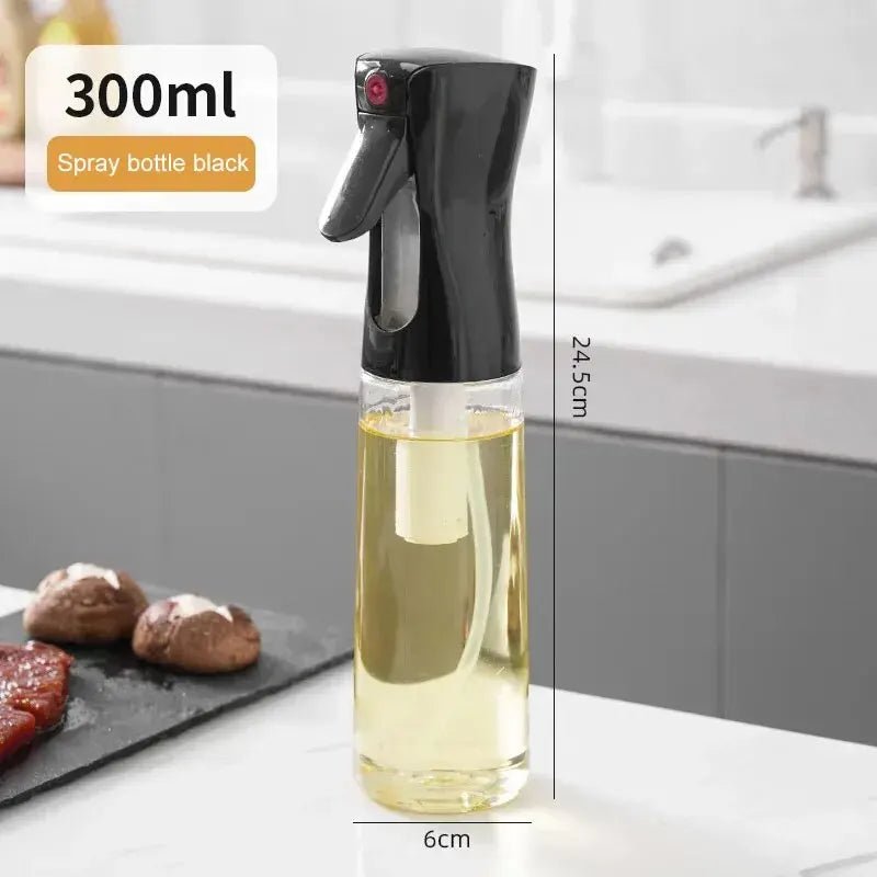 1Pc 200/300/500 ML Oil Spray Pot Kitchen Household Edible Olive Oil Spray Bottle Atomized Misty Oil Tank Air Fryer Spray Bottle - Trend Vibes - 
