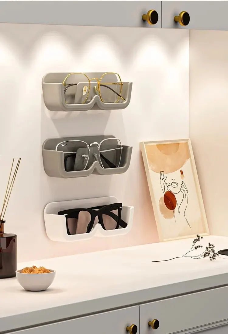 1pc Glasses Storage Rack Wall Mounted Sunglasses Sunglasses Display Props Myopia Glasses Frame Display Rack - Trend Vibes - 