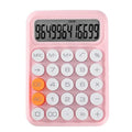 1pc Keyboard Calculator Office 12 - digit Mechanical Calculator Cute Candy Color Calculator Desktop Stationery - Trend Vibes - 