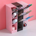 1pc Multi - Layer Pen Holder & Cosmetic Brush Storage Holder - Perfect for Office & School Supplies - Trend Vibes - 