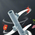 500/900ML Manual Meat Mincer Garlic Chopper Rotate Garlic Press Crusher Vegetable Onion Cutter Kitchen Cooking Accessories - Trend Vibes - 
