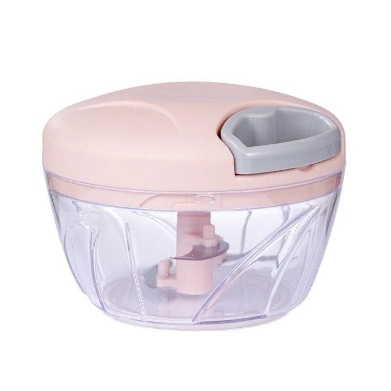 500/900ML Manual Meat Mincer Garlic Chopper Rotate Garlic Press Crusher Vegetable Onion Cutter Kitchen Cooking Accessories - Trend Vibes - 
