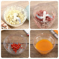 500/900ML Manual Meat Mincer Garlic Chopper Rotate Garlic Press Crusher Vegetable Onion Cutter Kitchen Cooking Accessories - Trend Vibes - 