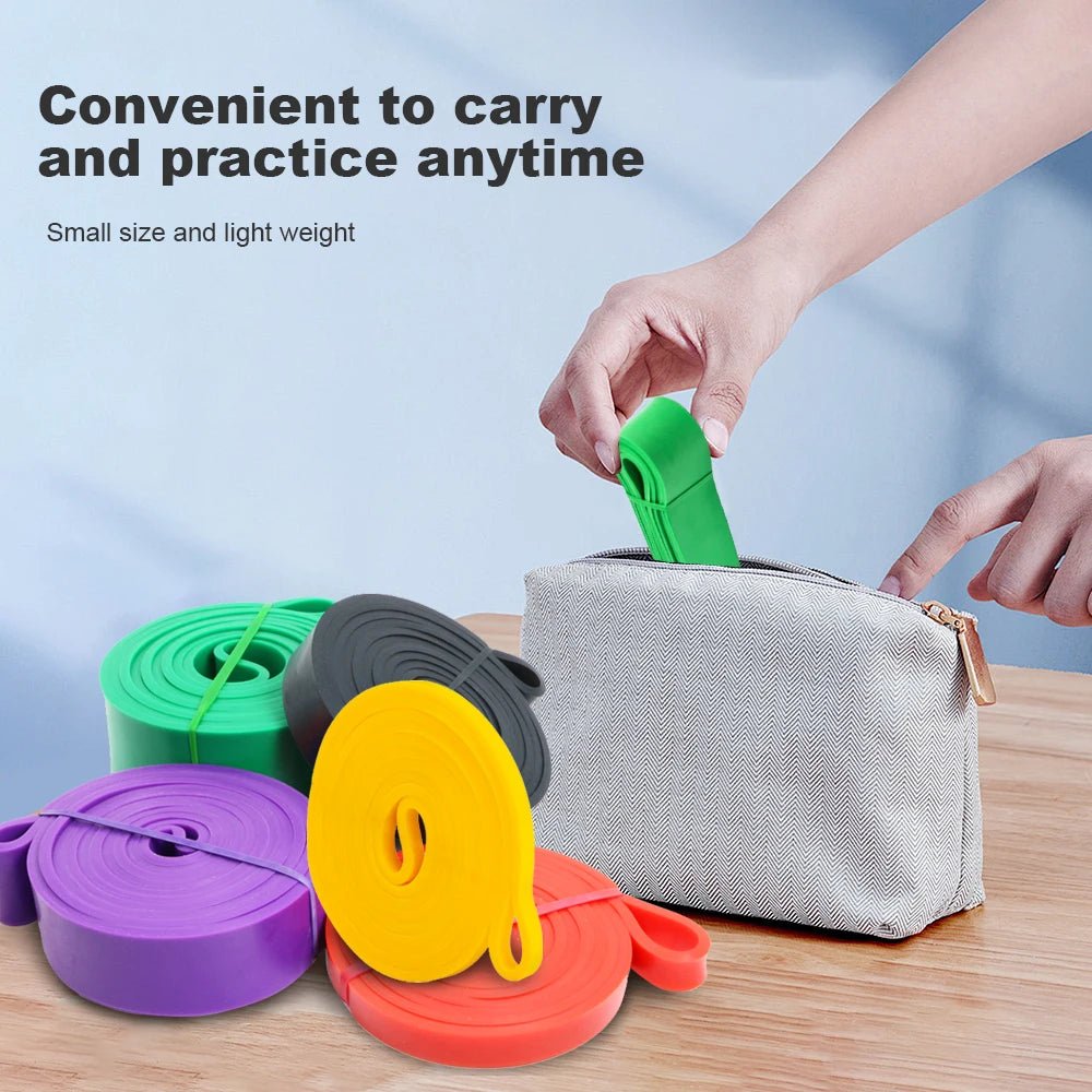 5~120lbs Fitness Resistance Band Boxing Agility Training Workout Gym Equipment Yoga Pilates Accessories Rubber Band Home Gym - Trend Vibes - 