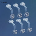 6PCS Baby Cabinet Locks Strap Drawer Lock Child Anti Opening Refrigerator Lock Home Baby Anti Pinch Safety Protection Buckle - Trend Vibes - 