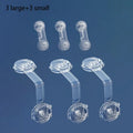 6PCS Baby Cabinet Locks Strap Drawer Lock Child Anti Opening Refrigerator Lock Home Baby Anti Pinch Safety Protection Buckle - Trend Vibes - 