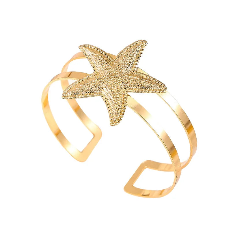 Blossom Golden Cuff - Trend Vibes