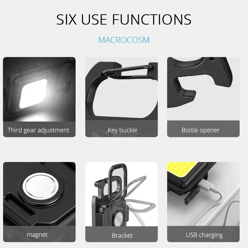 MiniBeam™ USB Keychain COB Light - Trend Vibes