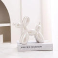 Nordic Ceramic Balloon Dog Abstract Ornament Creative Sculpture Study Room Statue Home Office Accessories Festival Decoration - Trend Vibes