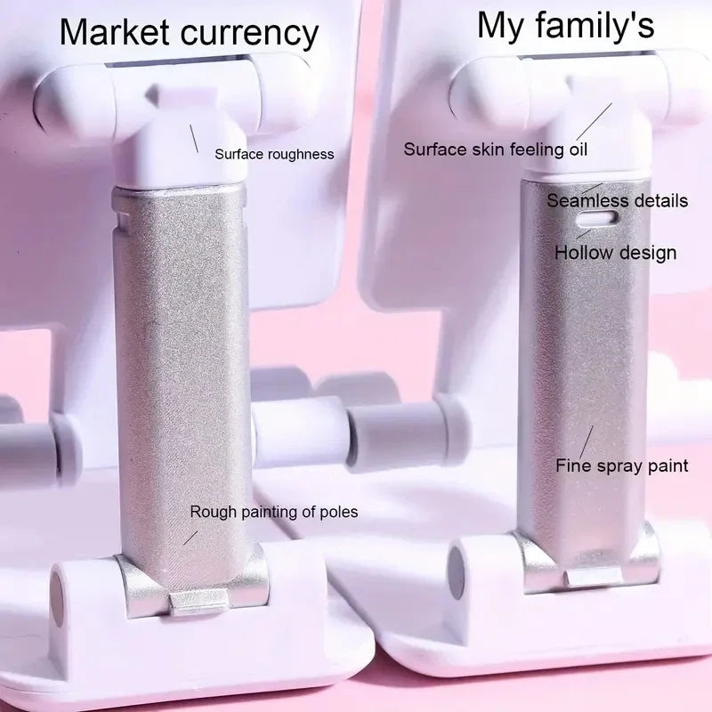 Desk Mobile Phone Holder Stand For IPhone IPad Xiaomi Adjustable Desktop Tablet Holder Universal Table Cell Phone Stand - Trend Vibes