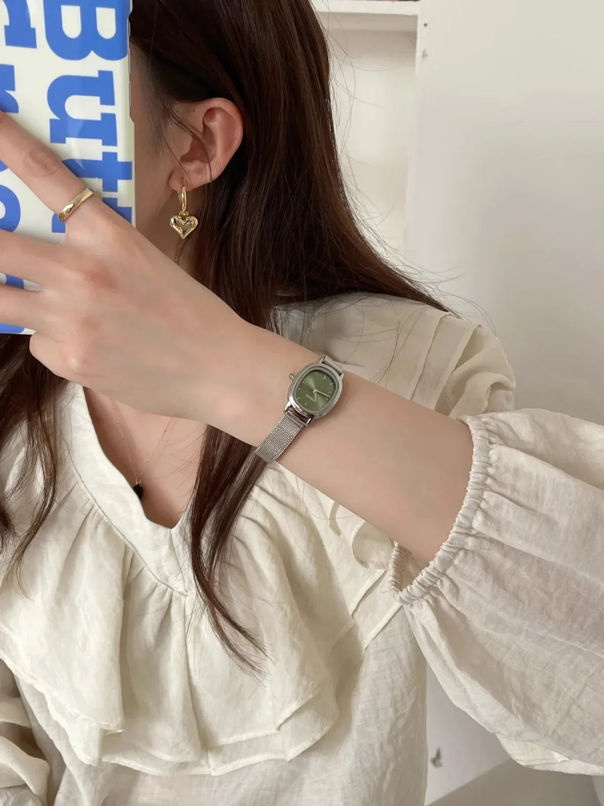 Olivia Oval Dial Ladies’ Watch - Trend Vibes