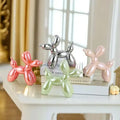 Nordic Ceramic Balloon Dog Abstract Ornament Creative Sculpture Study Room Statue Home Office Accessories Festival Decoration - Trend Vibes
