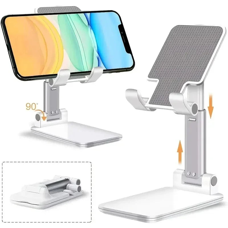 Desk Mobile Phone Holder Stand For IPhone IPad Xiaomi Adjustable Desktop Tablet Holder Universal Table Cell Phone Stand - Trend Vibes