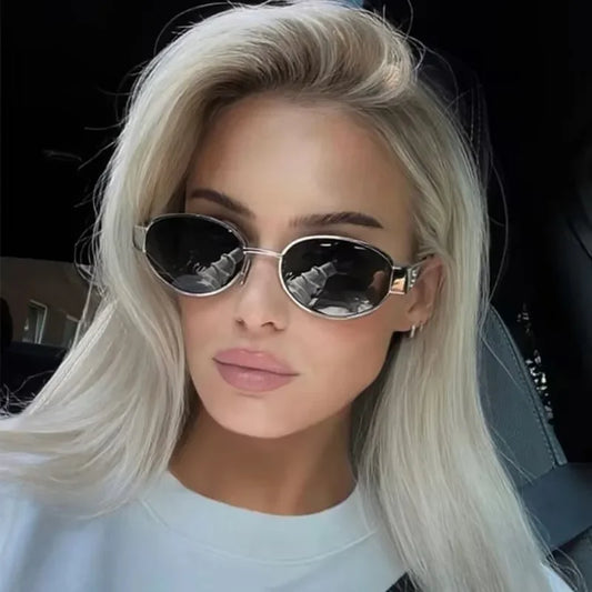 OroOval™ Metal Sunglasses