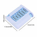 DoseDeck 28-Grid Pill Organizer – Weekly Pill Box with Removable Trays - Trend Vibes