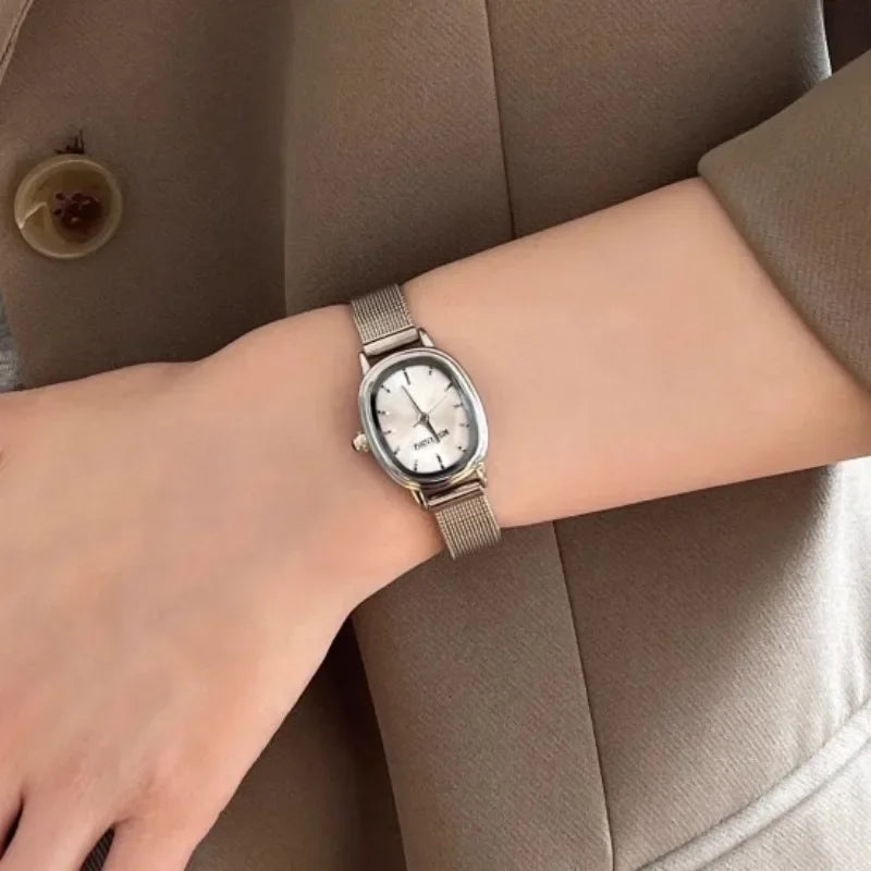 Olivia Oval Dial Ladies’ Watch - Trend Vibes