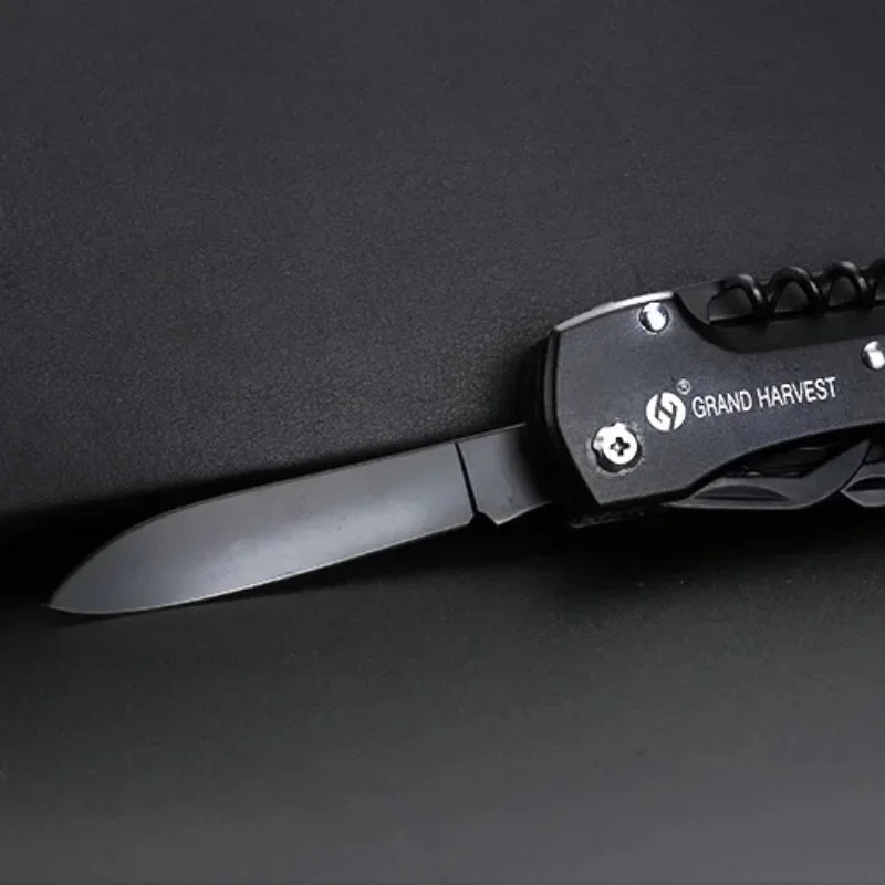 GrandHarvest 11-in-1 Tactical Folding Knife - Trend Vibes