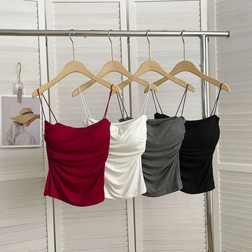 RucheEase Built-In Bra Cami - Trend Vibes