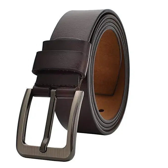 Monarch Full-Grain Leather Belt - Trend Vibes