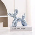 Nordic Ceramic Balloon Dog Abstract Ornament Creative Sculpture Study Room Statue Home Office Accessories Festival Decoration - Trend Vibes