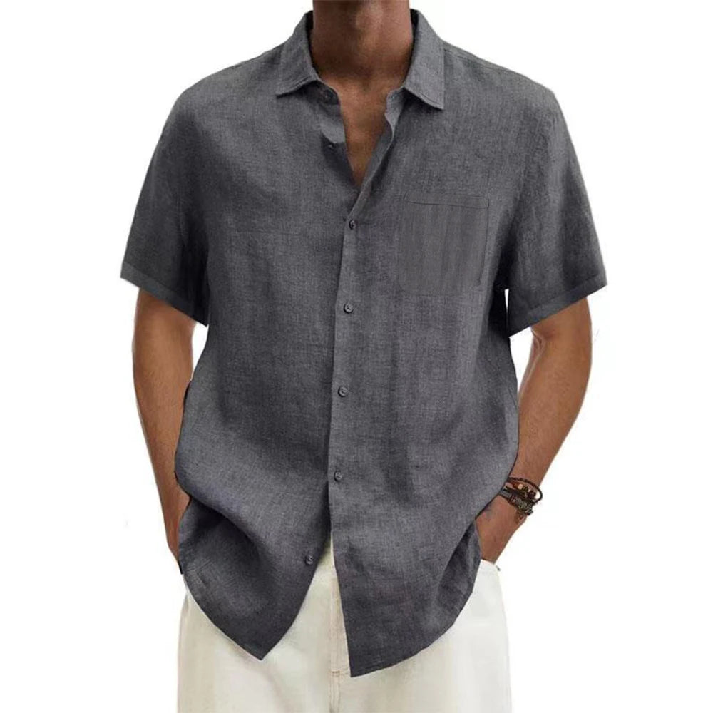 Harbor Linen Shirt - Trend Vibes