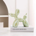 Nordic Ceramic Balloon Dog Abstract Ornament Creative Sculpture Study Room Statue Home Office Accessories Festival Decoration - Trend Vibes