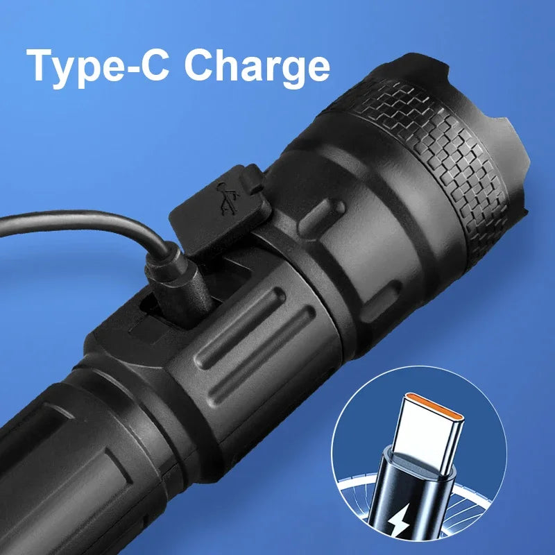 NovaBeam 6-Mode USB Rechargeable Flashlight - Trend Vibes