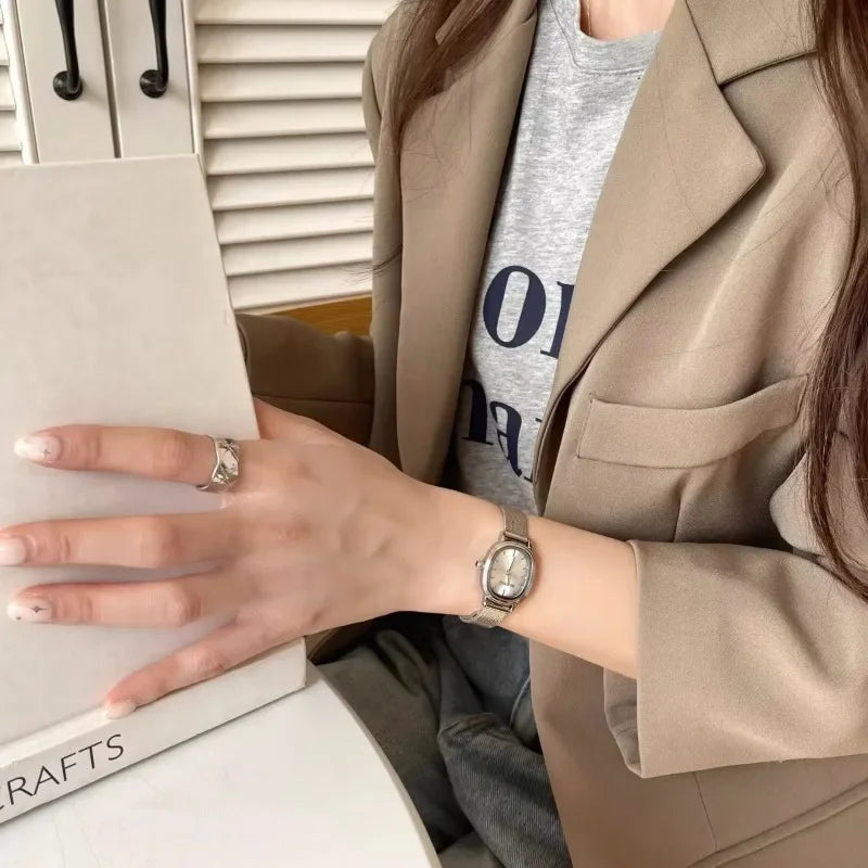 Olivia Oval Dial Ladies’ Watch - Trend Vibes