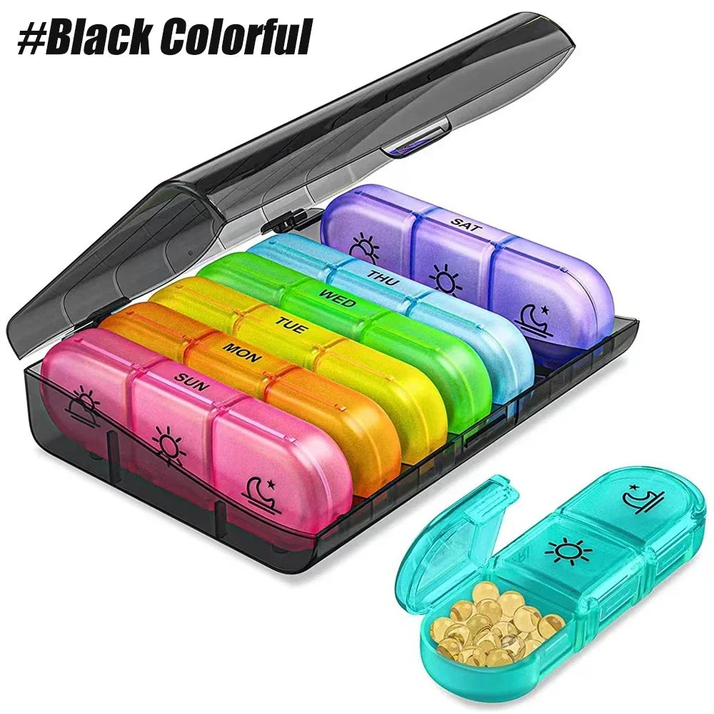 TriDay Stack Weekly Pill Organizer - Trend Vibes