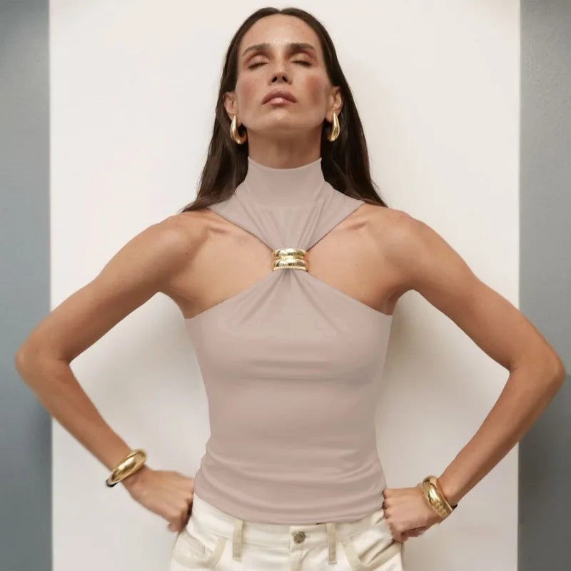 Aurelia Ring Halter - Trend Vibes