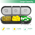 TriDay Stack Weekly Pill Organizer - Trend Vibes