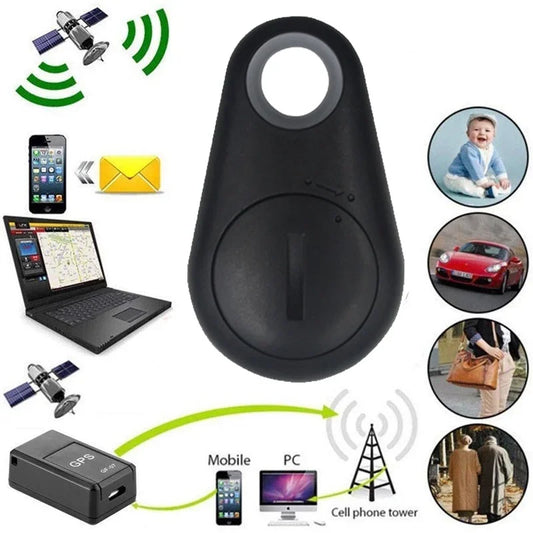 Mini rastreador móvel Bluetooth 5.0, dispositivo anti-perda, redondo, dispositivo anti-perda, rastreador de bolsa e carteira para crianças, localizador inteligente