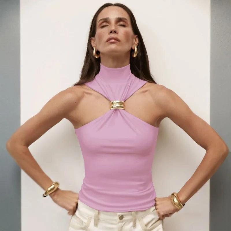 Aurelia Ring Halter - Trend Vibes