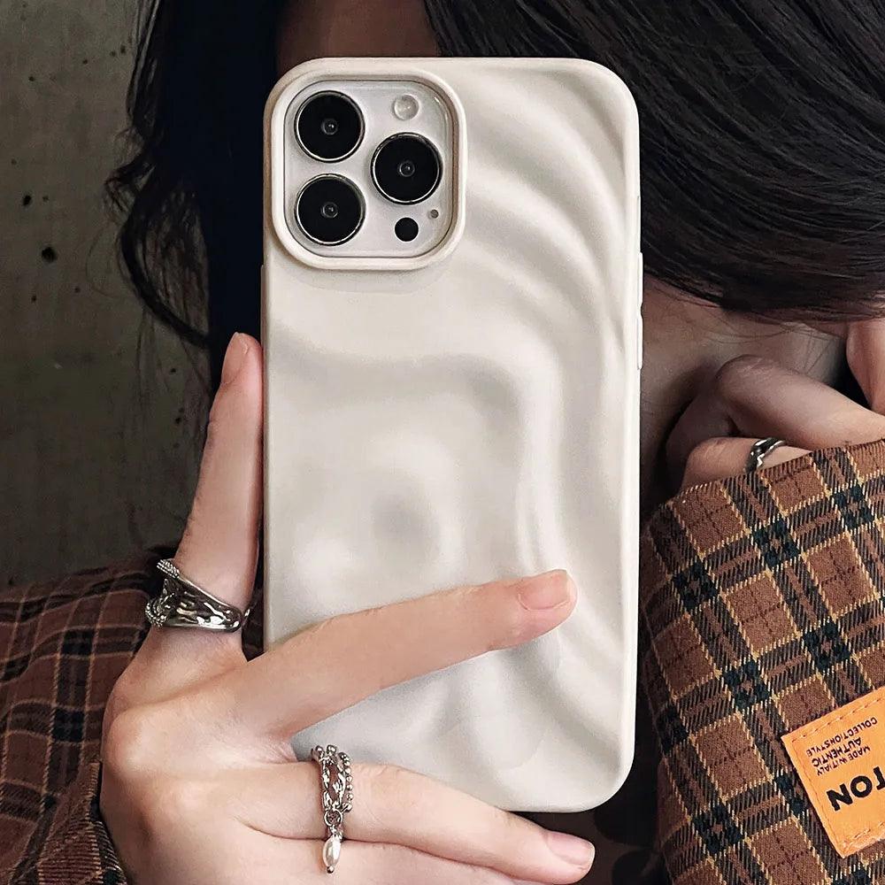 Elegance Wave 3D Premium Case - Trend Vibes