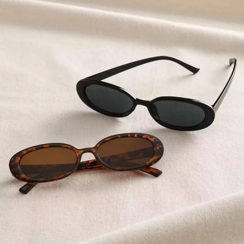 Vintage Oval™ Small-Frame Sunglasses - Trend Vibes