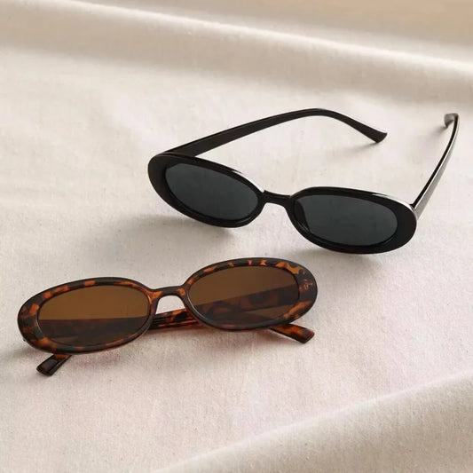 Vintage Oval™ Small-Frame Sunglasses - Trend Vibes