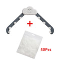 Kitchen Sink Filter Net Triangular Leftovers Strainer Mesh Anti-Clogging Disposable Residue Separation Hanging Bag Drain Tools - Trend Vibes
