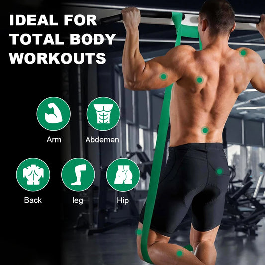 Faixa de resistência para fitness de 5 a 120 libras, boxe, treinamento de agilidade, equipamento de ginástica, ioga, pilates, acessórios, faixa de borracha, academia em casa