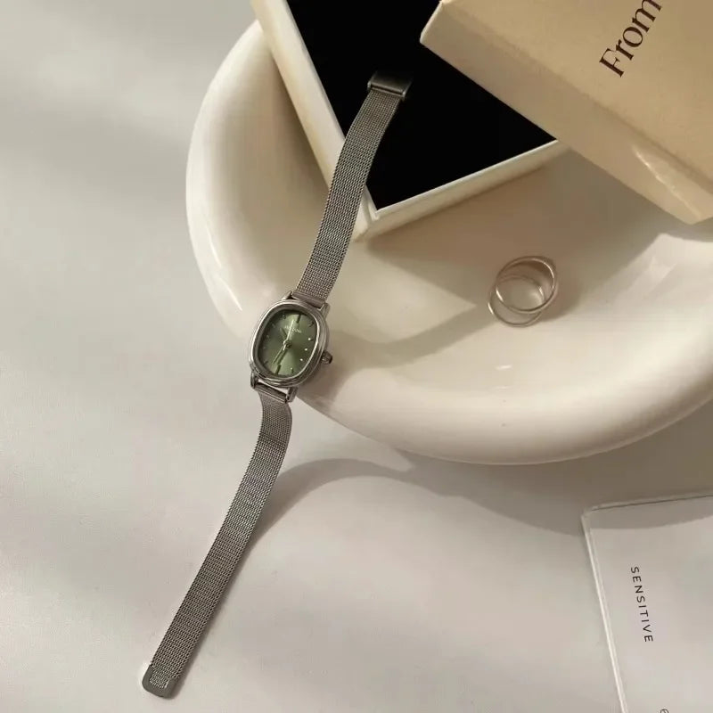 Olivia Oval Dial Ladies’ Watch - Trend Vibes