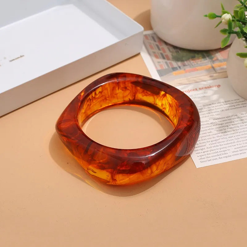Vintage Brown Coffee Bangles - Trend Vibes