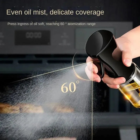 1 peça 200/300/500 ml frasco de spray de óleo para cozinha doméstica frasco de spray de azeite de oliva comestível atomizado tanque de óleo nebulizado para fritadeira a ar frasco de spray