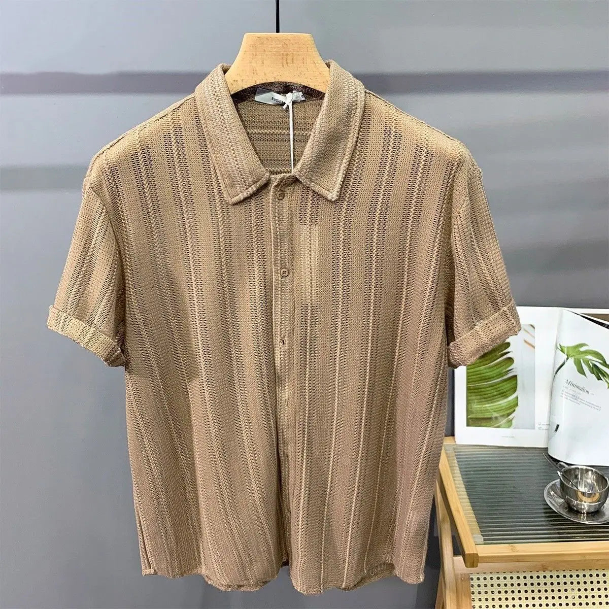 Breeze Knit Summer Shirt - Trend Vibes