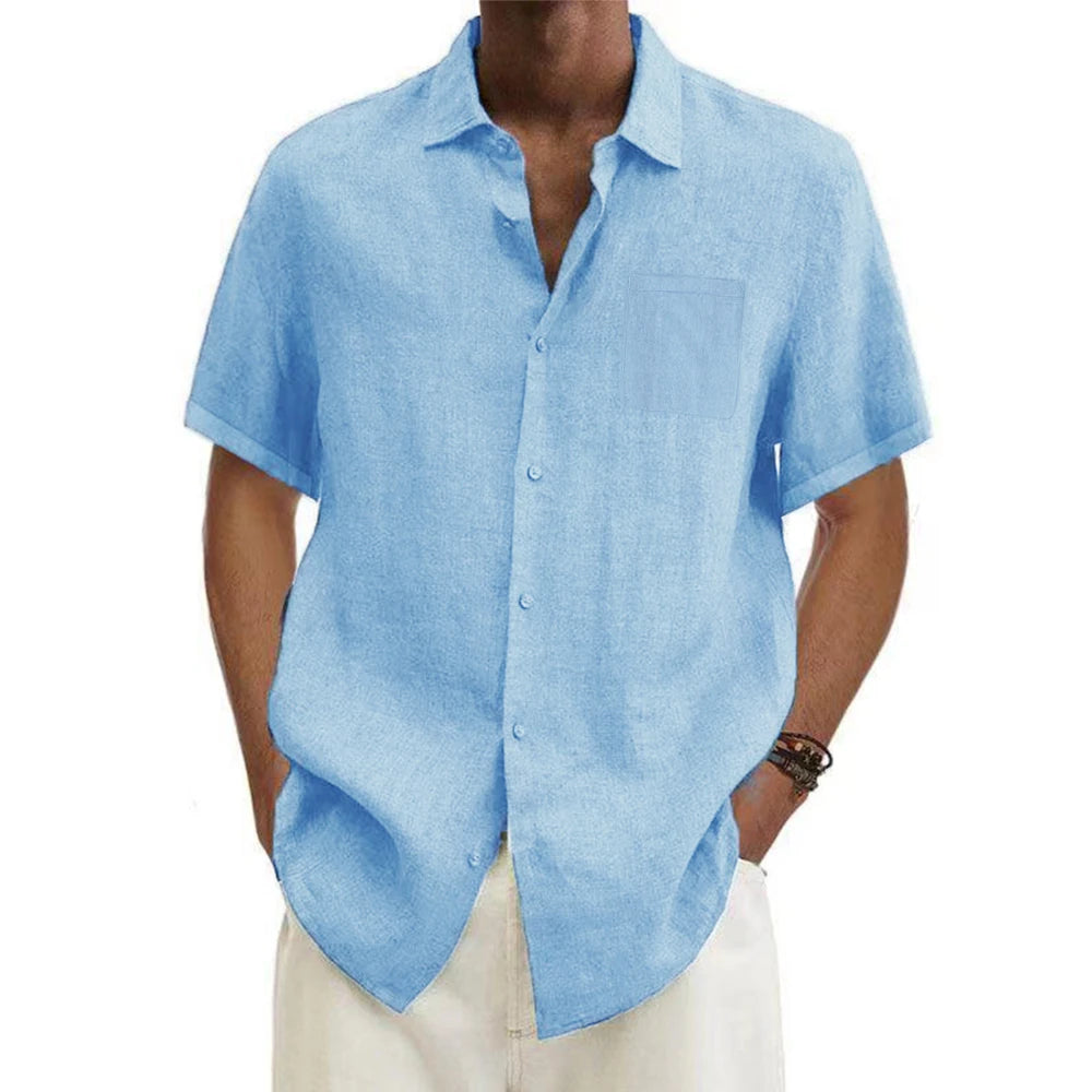 Harbor Linen Shirt - Trend Vibes