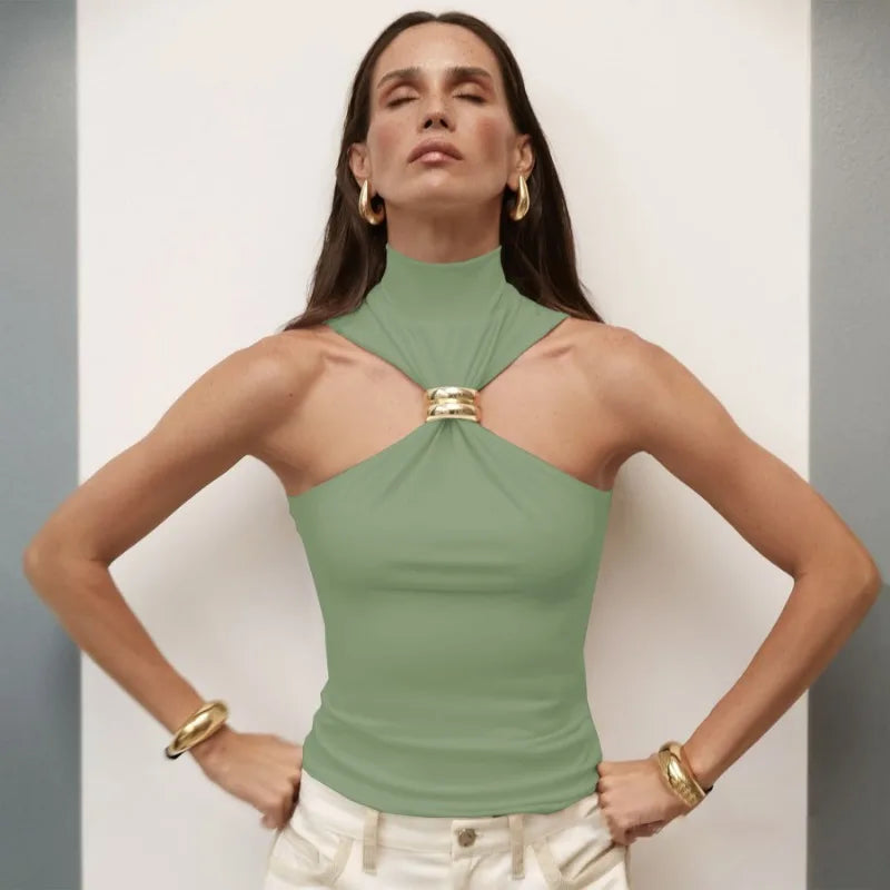 Aurelia Ring Halter - Trend Vibes