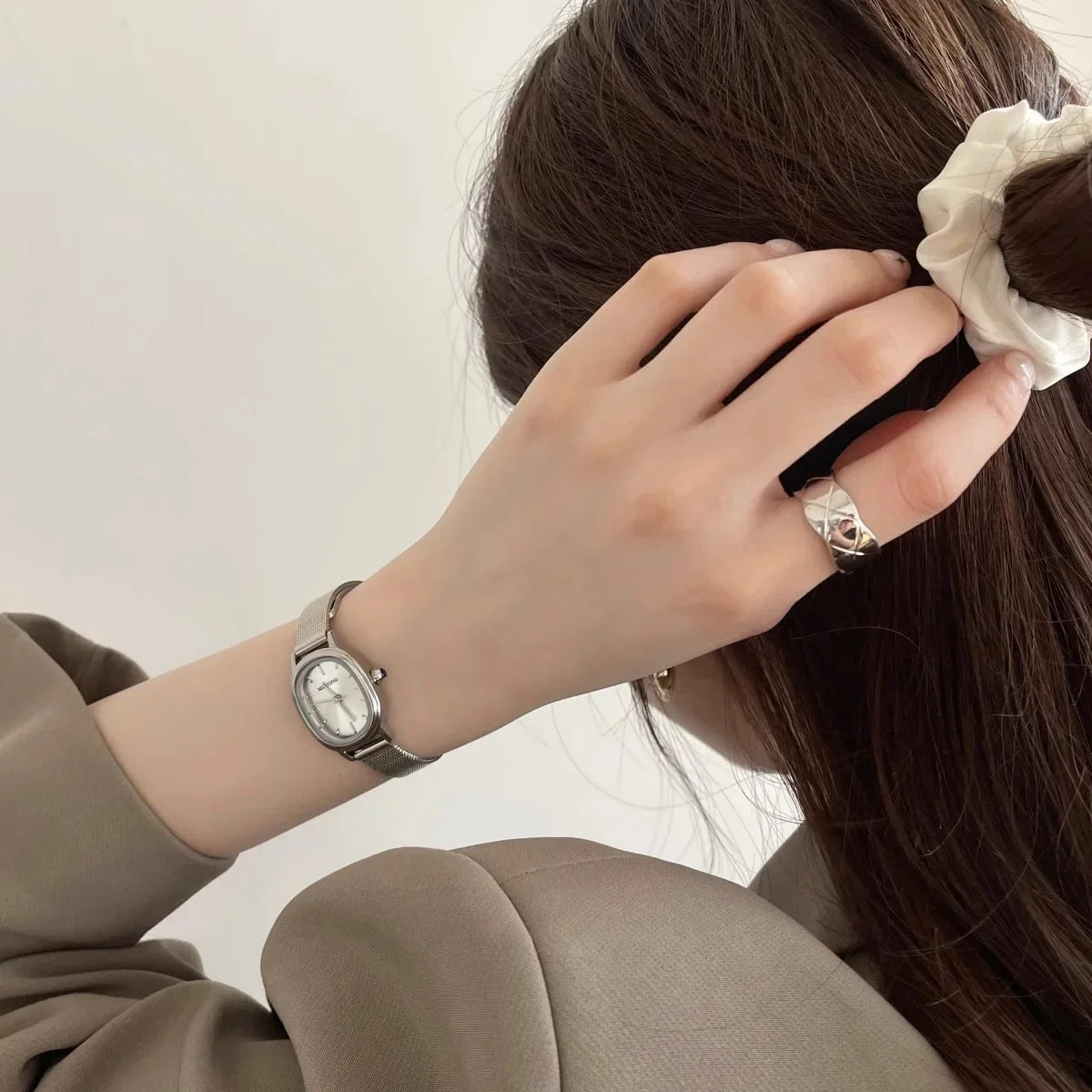 Olivia Oval Dial Ladies’ Watch - Trend Vibes
